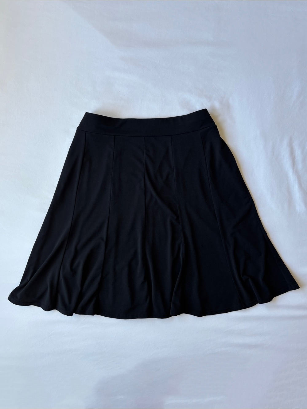 White House Black Market black pleated midi skirt
